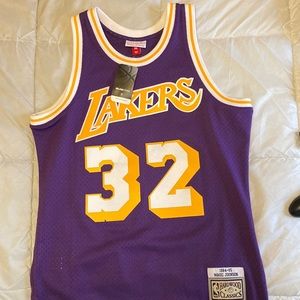 Magic Johnson Laker Jersey